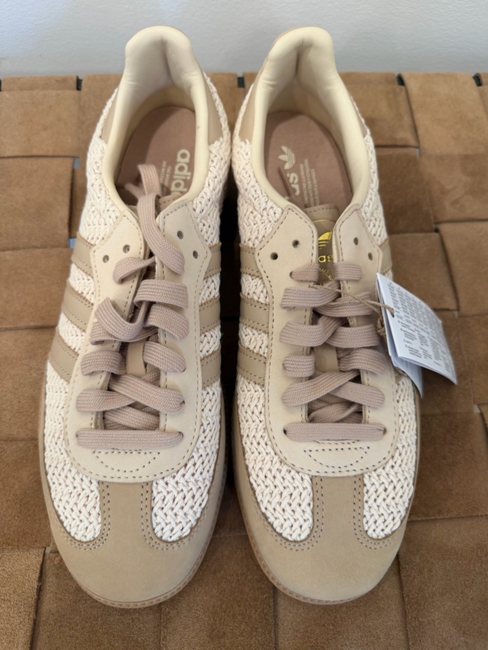 Adidas OG sambas special edition knit style “sand strata” Sneakers - Picture 2 of 5